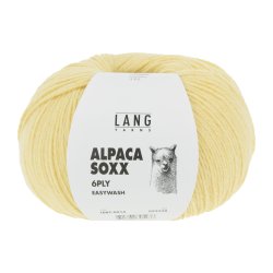 Lang Yarns - Alpaca Soxx 6PLY Fv. 14 Gul