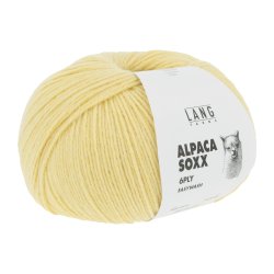 Lang Yarns - Alpaca Soxx 6PLY Fv. 14 Gul
