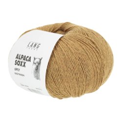 Lang Yarns - Alpaca Soxx 6PLY Fv. 50 Messing melange