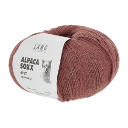 Lang Yarns - Alpaca Soxx 6PLY Fv. 60 mrk Rd Melange