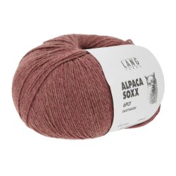 Lang Yarns - Alpaca Soxx 6PLY Fv. 60 mrk Rd Melange