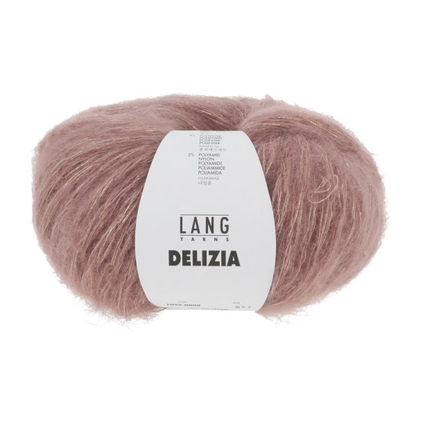 Lang Yarns - Delizia Fv. 09 Rosa/Guld