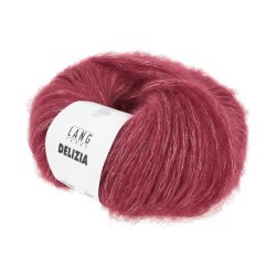 Lang Yarns - Delizia Fv. 60 R�d/S�lv