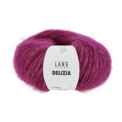 Lang Yarns - Delizia Fv. 66 Fuchsia/S�lv