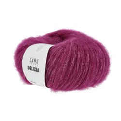 Lang Yarns - Delizia Fv. 66 Fuchsia/S�lv