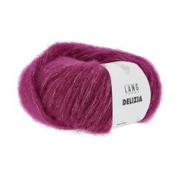 Lang Yarns - Delizia Fv. 66 Fuchsia/S�lv