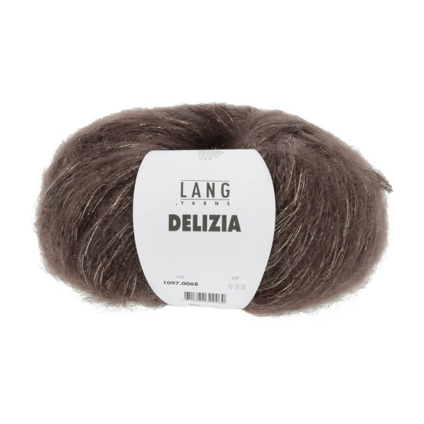 Lang Yarns - Delizia Fv. 68 Brun/Guld