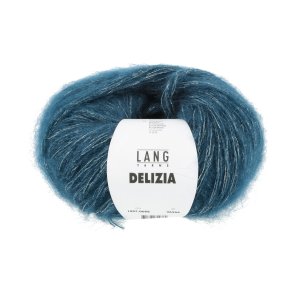 Lang Yarns - Delizia Fv. 88 Petrol/S�lv