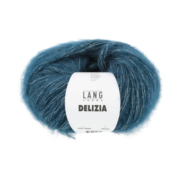 Lang Yarns - Delizia Fv. 88 Petrol/Slv