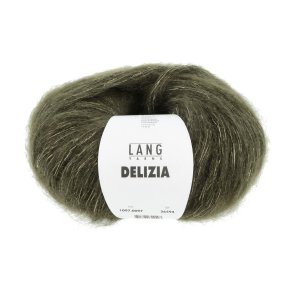 Lang Yarns - Delizia Fv. 97 M�rk Oliven/Guld