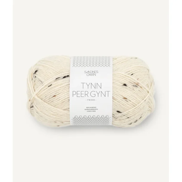 Sandnes - Tynn Peer Gynt Fv. 2523 Natur Tweed