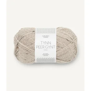 Sandnes - Tynn Peer Gynt Fv. 2655 Grbeige Tweed
