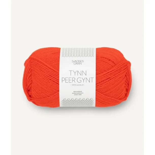 Sandnes - Tynn Peer Gynt Fv. 3819 Spicy Orange