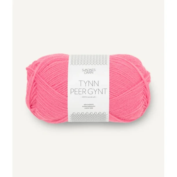 Sandnes - Tynn Peer Gynt Fv. 4315 Bubblegum Pink