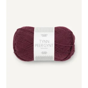 Sandnes - Tynn Peer Gynt Fv. 4372 Dyb Burgunder. 