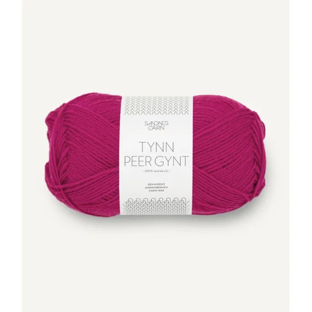 Sandnes - Tynn Peer Gynt Fv. 4600 Jazzy Pink. 