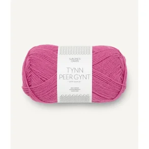 Sandnes - Tynn Peer Gynt Farve 4628 Magenta. 