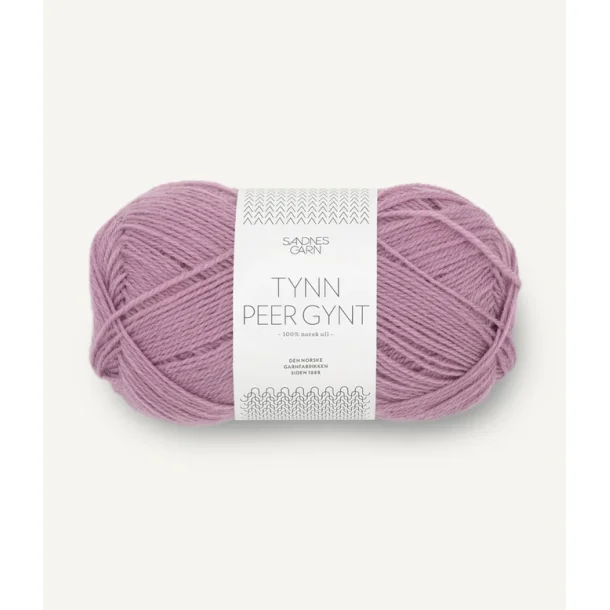 Sandnes - Tynn Peer Gynt Farve 4632 Rosa Lavendel