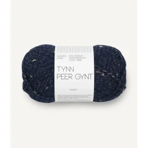 Sandnes - Tynn Peer Gynt Fv. 5585 Marinebl M/Natur Tweed