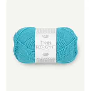 Sandnes - Tynn Peer Gynt Farve 6315 Turkis