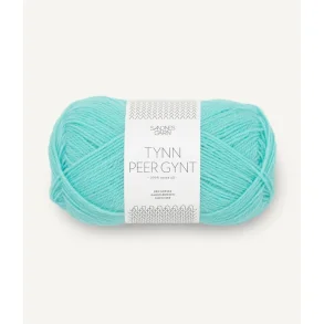 Sandnes - Tynn Peer Gynt Farve 7213 Bl Turkis