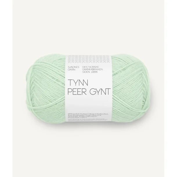 Sandnes - Tynn Peer Gynt Fv. 7911 Mint Green