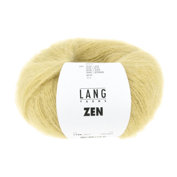 Lang Yarns - Zen Fv. 13 Lys Gul