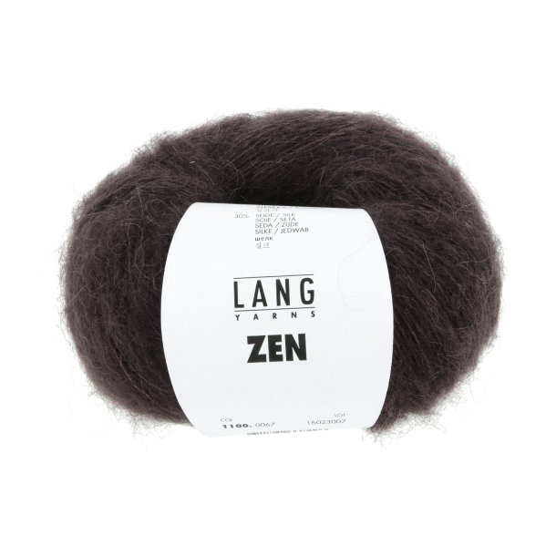 Lang Yarns - Zen Fv. 67 Mrk Brun