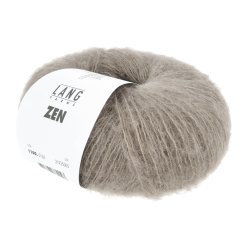 Lang Yarns - Zen Fv. 126 Gr�brun