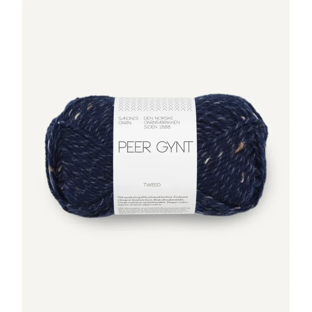Sandnes - Peer Gynt Fv. 5585 Marinebl M/Natur Tweed
