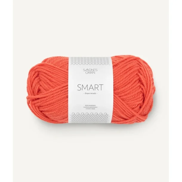 Sandnes - Smart Farve 3817 Orange Flamme. 