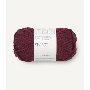 Sandnes - Smart Fv. 4372 Dyb Burgunder. 