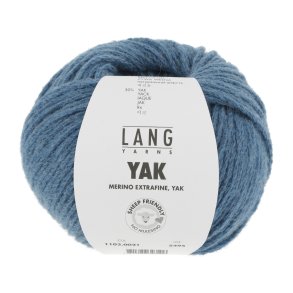 Lang Yarns - Yak Fv. 21 Azur Melange 