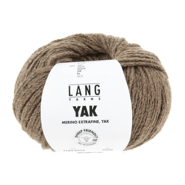 Lang Yarns - Yak Fv. 38 Hasseln�d