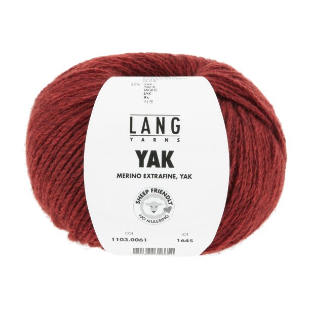 Lang Yarns - Yak Fv. 61 Mrk Rd Melange