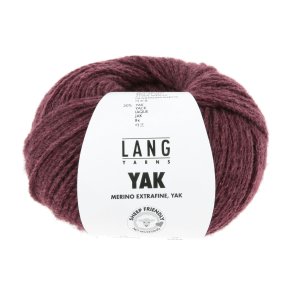 Lang Yarns - Yak Fv. 64 Bordeaux