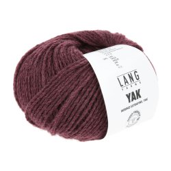 Lang Yarns - Yak Fv. 64 Bordeaux
