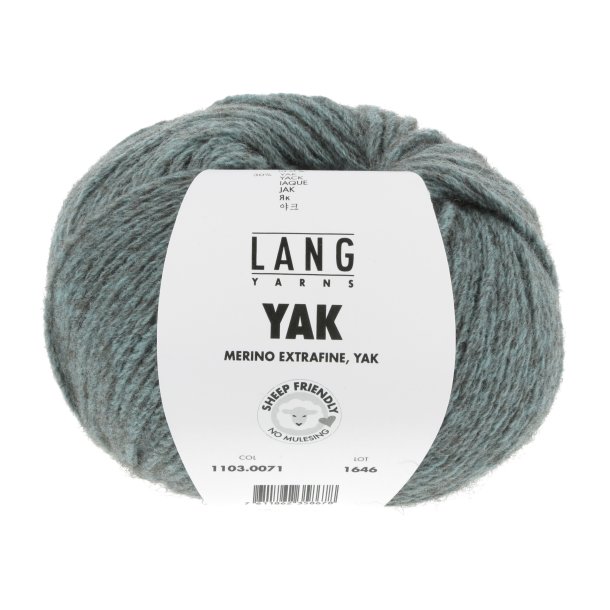 Lang Yarns - Yak Fv. 71 Isbl Melange
