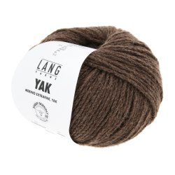 Lang Yarns - Yak Fv. 167 Chokolade