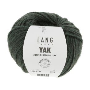 Lang Yarns - Yak Fv. 199 Army Grn Melange