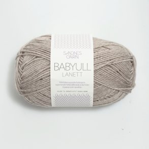Sandnes - Babyull Lanett Fv. 2650 Beige Meleret
