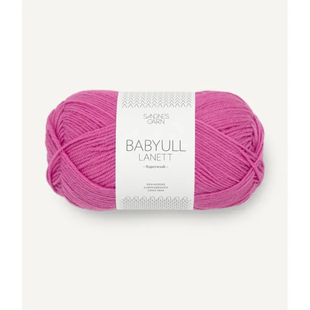 Sandnes - Babyull Lanett Fv. 4628 Magenta