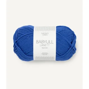 Sandnes - Babyull Lanett Farve 5845 Dazzling Blue. 