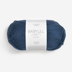 Sandnes - Babyull Lanett Fv. 6062 Mrk Bl