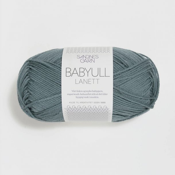 Sandnes - Babyull Lanett Farve 7251 Blpetrol