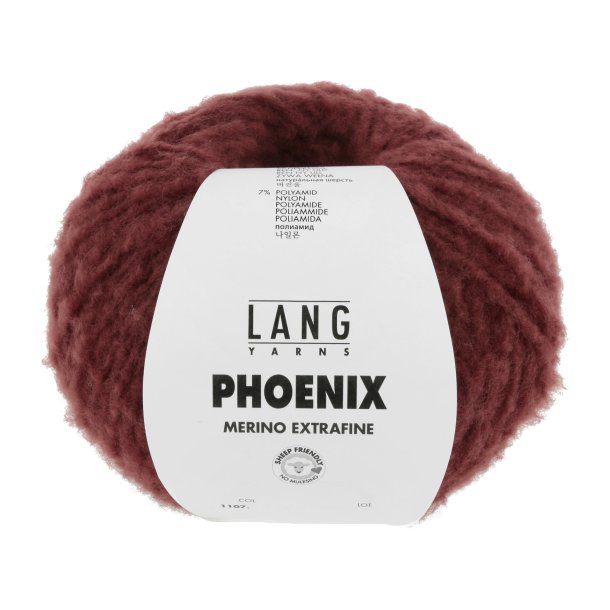 Lang Yarns - Phoenix Fv. 64 Bordeaux