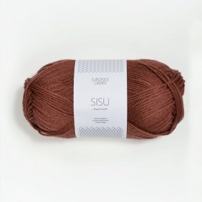 Sandnes - Sisu Farve 3544 Terracotta  