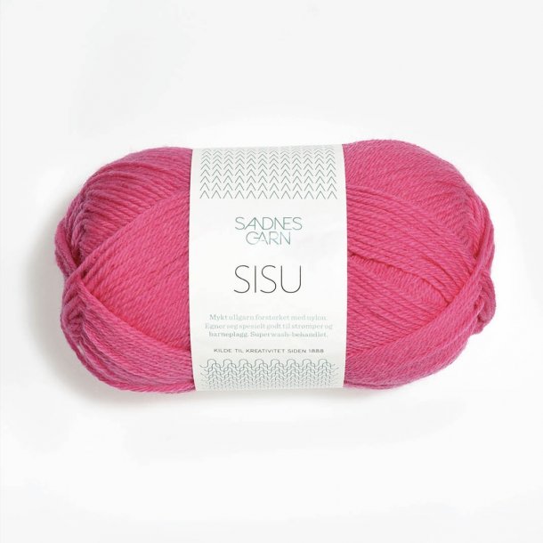 Sandnes - Sisu Farve. 4516 Rosa Tine Lettmelk