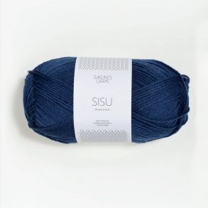 Sandnes - Sisu Farve 6063 Ink Bl