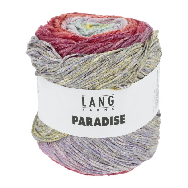 Lang Yarns - Paradise Multi Fv. 13 Gul/Lilla/Turkis